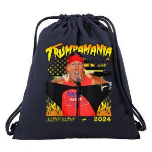 Let Trumpamania Run Wild Brother Trumpamania Trump 2024 Drawstring Bag