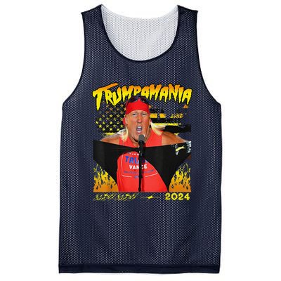 Let Trumpamania Run Wild Brother Trumpamania Trump 2024 Mesh Reversible Basketball Jersey Tank