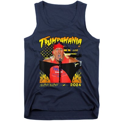 Let Trumpamania Run Wild Brother Trumpamania Trump 2024 Tank Top