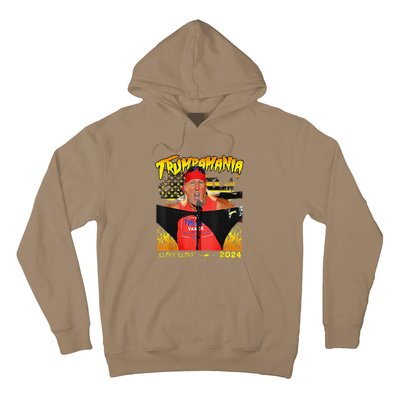 Let Trumpamania Run Wild Brother Trumpamania Trump 2024 Hoodie