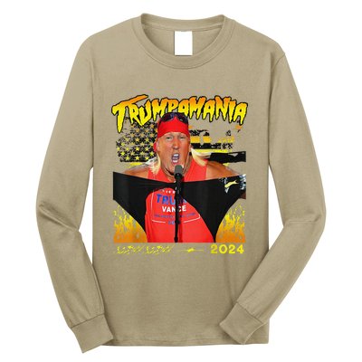 Let Trumpamania Run Wild Brother Trumpamania Trump 2024 Long Sleeve Shirt