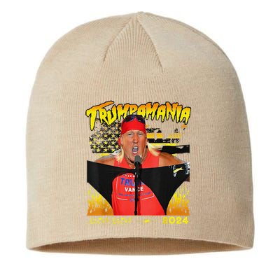 Let Trumpamania Run Wild Brother Trumpamania Trump 2024 Sustainable Beanie