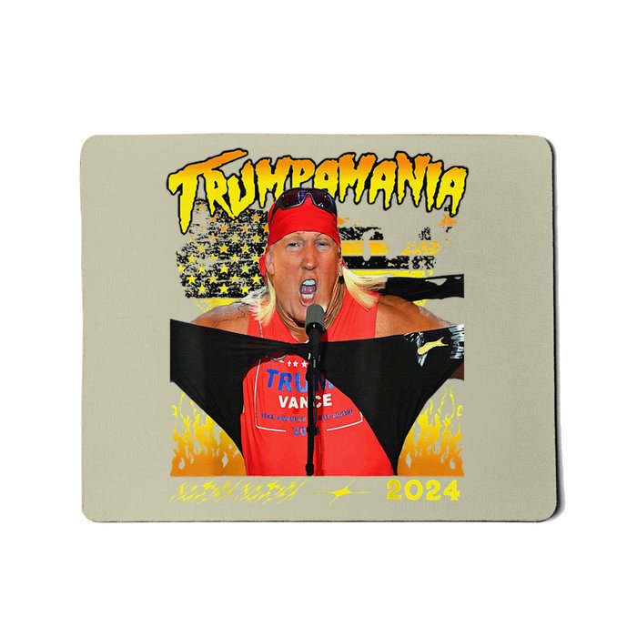 Let Trumpamania Run Wild Brother Trumpamania Trump 2024 Mousepad