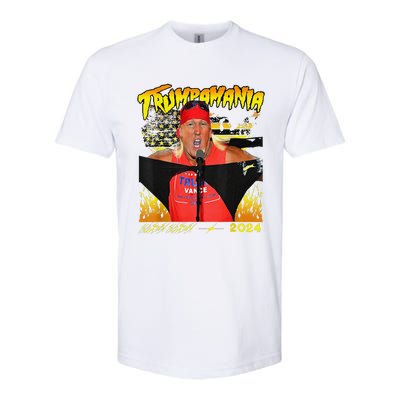 Let Trumpamania Run Wild Brother Trumpamania Trump 2024 Softstyle CVC T-Shirt