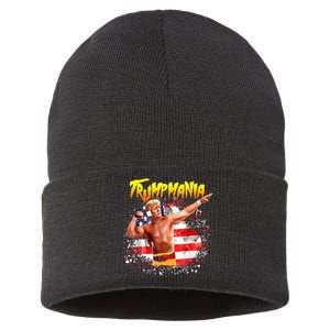 Let Trumpamania Run Wild Brother Trumpamania Trump 2024 Sustainable Knit Beanie