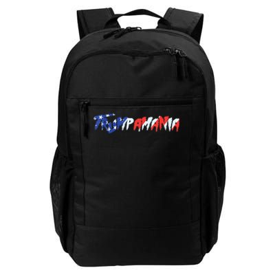 Let Trumpamania Run Wild Brother Trump 2024 Daily Commute Backpack