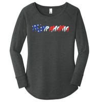 Let Trumpamania Run Wild Brother Trump 2024 Women's Perfect Tri Tunic Long Sleeve Shirt