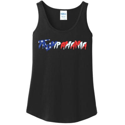 Let Trumpamania Run Wild Brother Trump 2024 Ladies Essential Tank