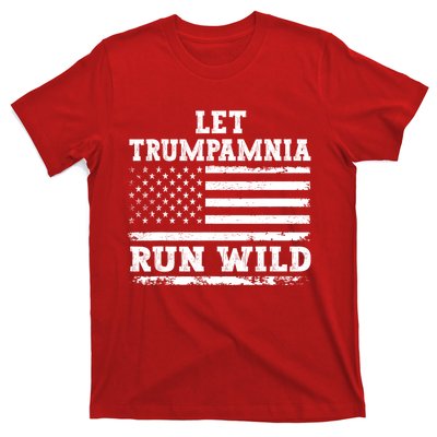 Let Trumpamania Run Wild Trump 2024 T-Shirt