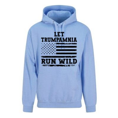 Let Trumpamania Run Wild Trump 2024 Unisex Surf Hoodie