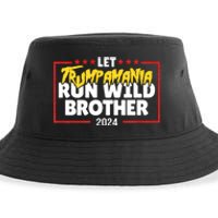 Let Trumpamania Run Wild Brother Trump 2024 Sustainable Bucket Hat