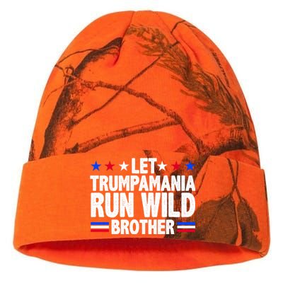 Let Trumpamania Run Wild Brother Pro Trump Kati Licensed 12" Camo Beanie