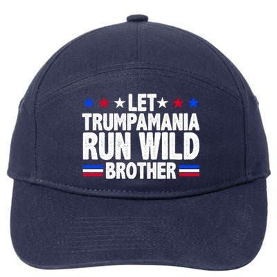 Let Trumpamania Run Wild Brother Pro Trump 7-Panel Snapback Hat