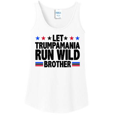 Let Trumpamania Run Wild Brother Pro Trump Ladies Essential Tank