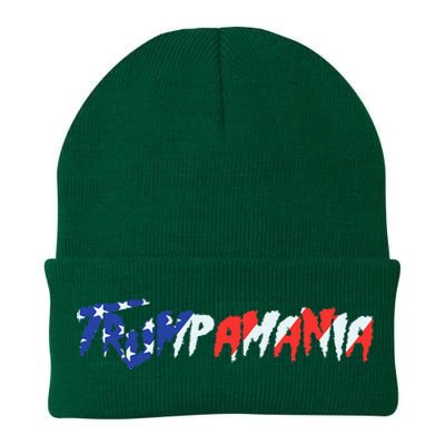 Let Trumpamania Run Wild Brother Trump 2024 Trumpamania Knit Cap Winter Beanie