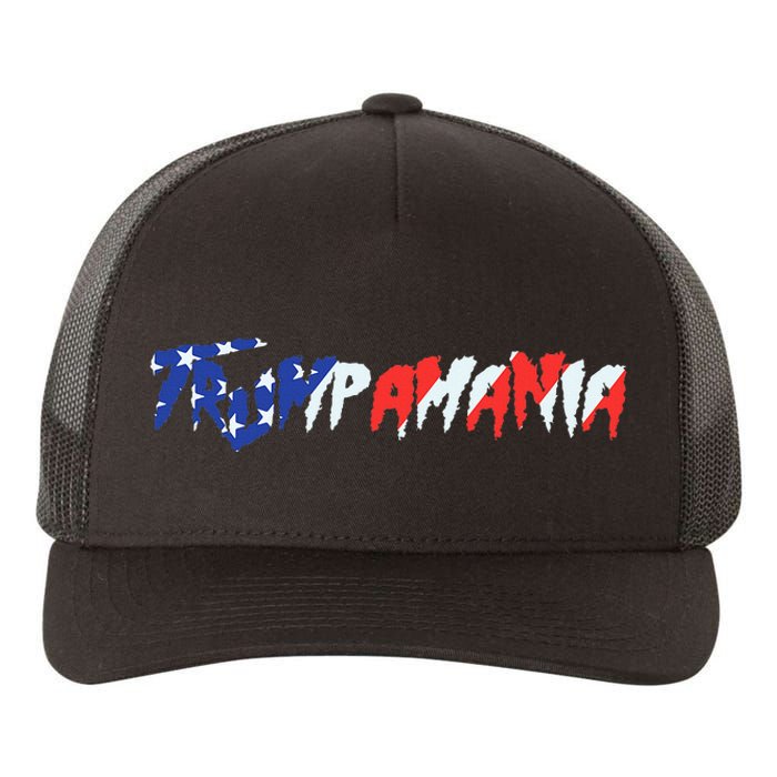 Let Trumpamania Run Wild Brother Trump 2024 Trumpamania Yupoong Adult 5-Panel Trucker Hat