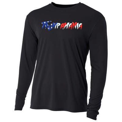 Let Trumpamania Run Wild Brother Trump 2024 Trumpamania Cooling Performance Long Sleeve Crew