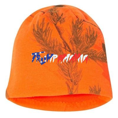 Let Trumpamania Run Wild Brother Trump 2024 Trumpamania Kati - Camo Knit Beanie