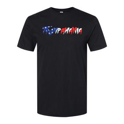 Let Trumpamania Run Wild Brother Trump 2024 Trumpamania Softstyle CVC T-Shirt