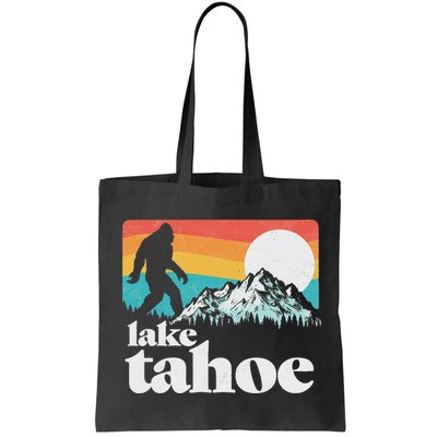 Lake Tahoe Retro Bigfoot Mountains Bag