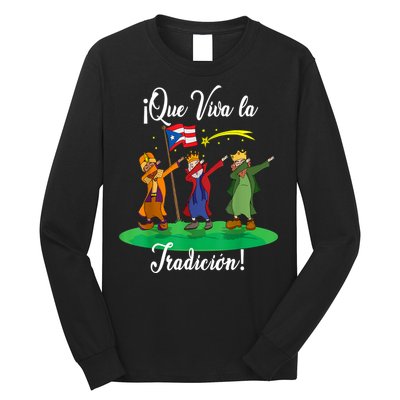 Los Tres Reyes Magos Three Wise Men Kings Dabbing Christmas TShirt Long Sleeve Shirt