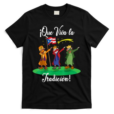 Los Tres Reyes Magos Three Wise Men Kings Dabbing Christmas TShirt T-Shirt