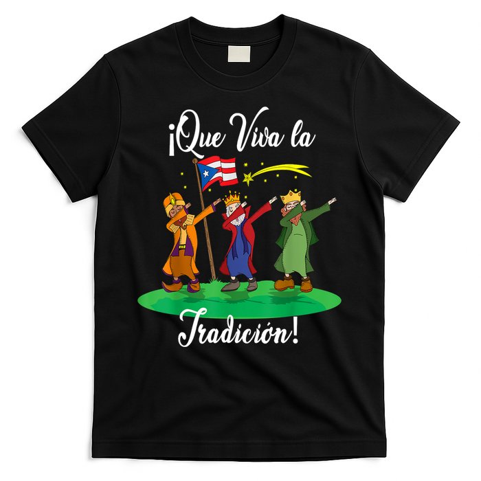 Los Tres Reyes Magos Three Wise Men Kings Dabbing Christmas TShirt T-Shirt