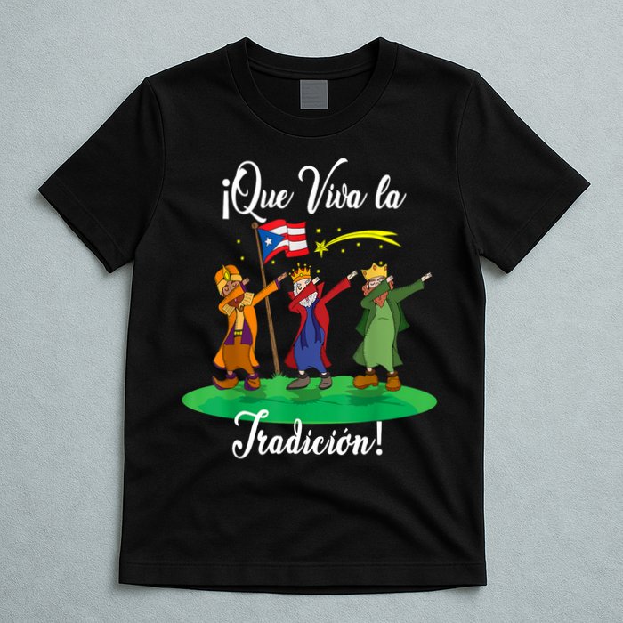 Los Tres Reyes Magos Three Wise Men Kings Dabbing Christmas TShirt T-Shirt