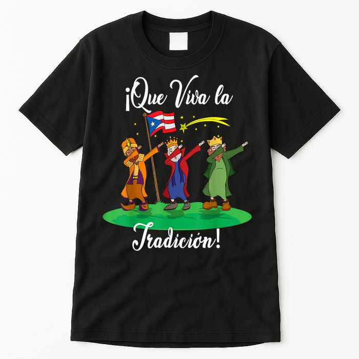 Los Tres Reyes Magos Three Wise Men Kings Dabbing Christmas TShirt Tall T-Shirt