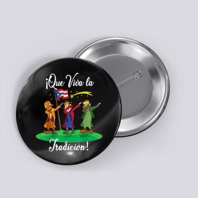 Los Tres Reyes Magos Three Wise Men Kings Dabbing Christmas TShirt Button