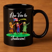 Los Tres Reyes Magos Three Wise Men Kings Dabbing Christmas TShirt 11oz C Handle Ceramic Mug