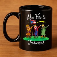 Los Tres Reyes Magos Three Wise Men Kings Dabbing Christmas TShirt 11oz C Handle Ceramic Mug