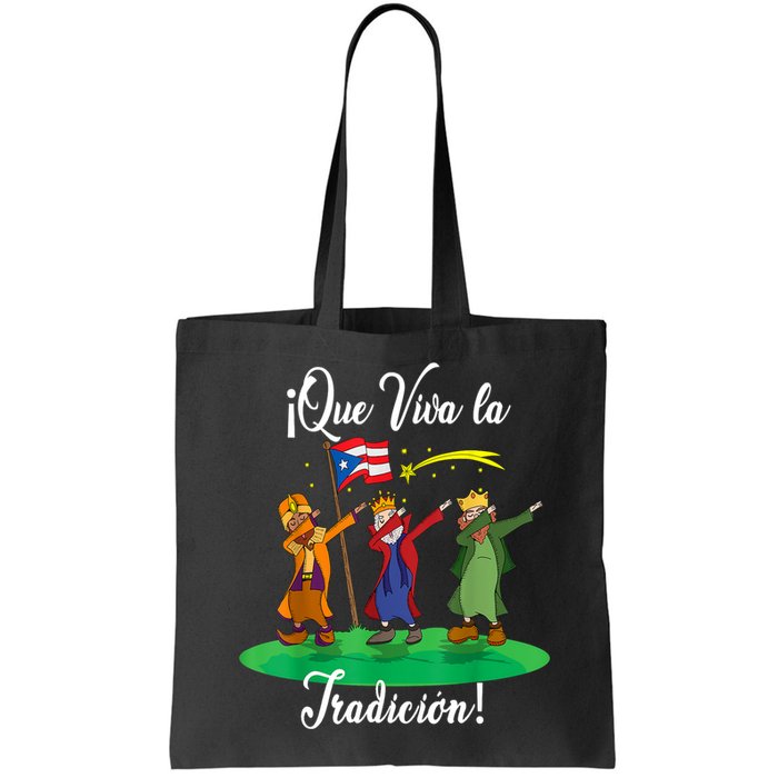 Los Tres Reyes Magos Three Wise Men Kings Dabbing Christmas TShirt Bag