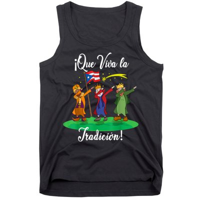 Los Tres Reyes Magos Three Wise Men Kings Dabbing Christmas TShirt Tank Top