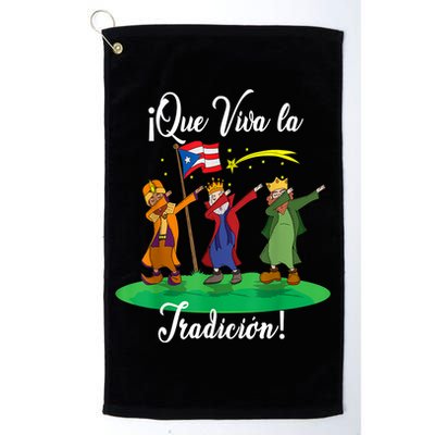 Los Tres Reyes Magos Three Wise Men Kings Dabbing Christmas TShirt Golf Towel