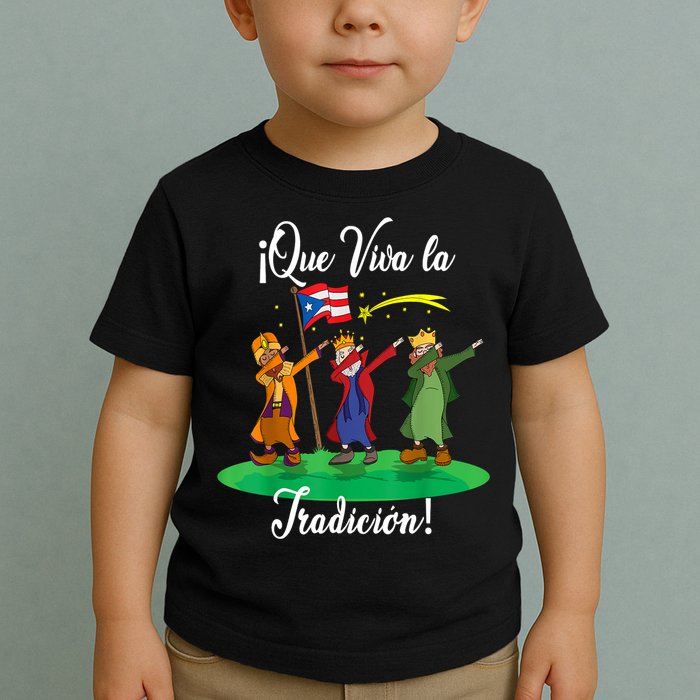 Los Tres Reyes Magos Three Wise Men Kings Dabbing Christmas TShirt Toddler T-Shirt