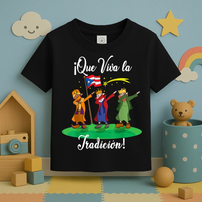 Los Tres Reyes Magos Three Wise Men Kings Dabbing Christmas TShirt Toddler T-Shirt