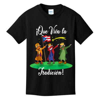 Los Tres Reyes Magos Three Wise Men Kings Dabbing Christmas TShirt Kids T-Shirt