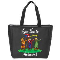 Los Tres Reyes Magos Three Wise Men Kings Dabbing Christmas TShirt Zip Tote Bag