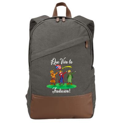Los Tres Reyes Magos Three Wise Men Kings Dabbing Christmas TShirt Cotton Canvas Backpack