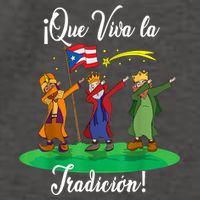 Los Tres Reyes Magos Three Wise Men Kings Dabbing Christmas TShirt Vector Backpack