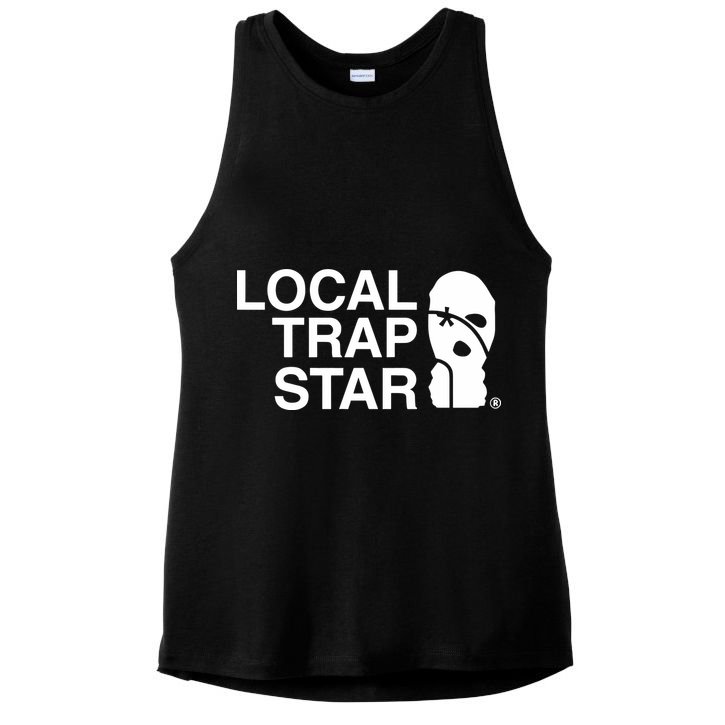 Local Trap Star Ladies PosiCharge Tri-Blend Wicking Tank