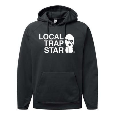 Local Trap Star Performance Fleece Hoodie