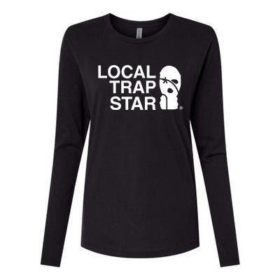 Local Trap Star Womens Cotton Relaxed Long Sleeve T-Shirt