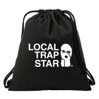 Local Trap Star Drawstring Bag