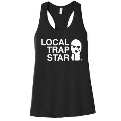 Local Trap Star Women's Racerback Tank