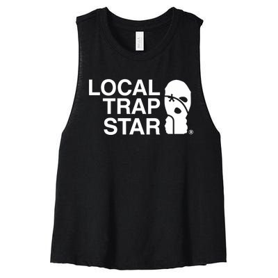 Local Trap Star Women's Racerback Cropped Tank