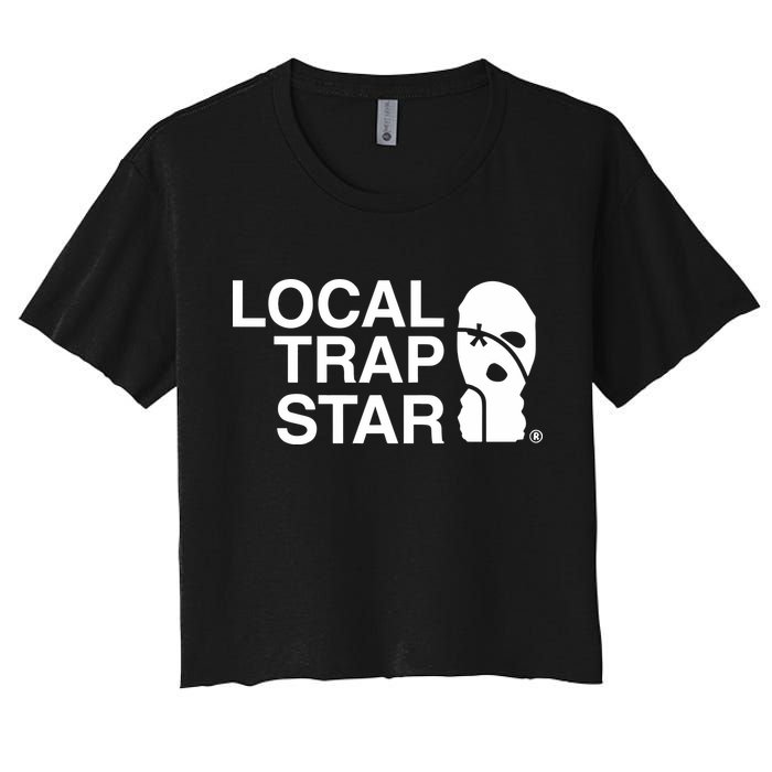 Local Trap Star Women's Crop Top Tee
