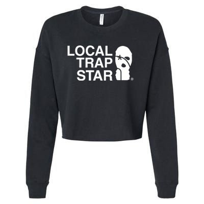 Local Trap Star Cropped Pullover Crew