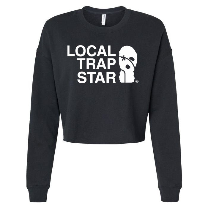 Local Trap Star Cropped Pullover Crew